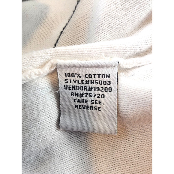 BKE Sweater Mens Size XL White Gray Argyle Athletic Fit Long Sleeve Full Zip - Picture 11 of 12